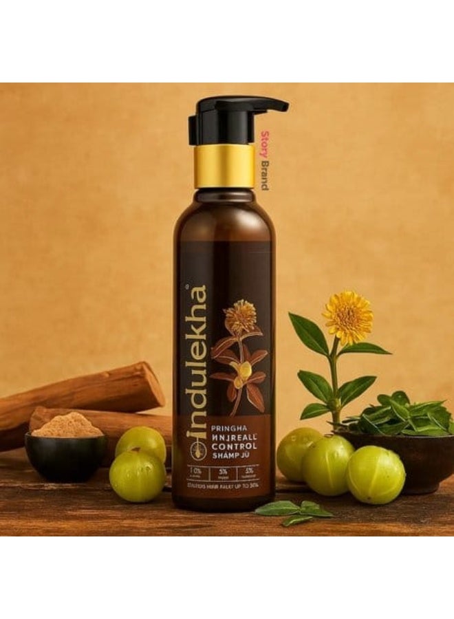 Indulekha Bringha Hairfall Control Shampoo - Image 2